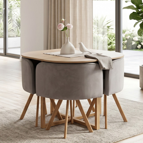 Space saving dining table - table, with