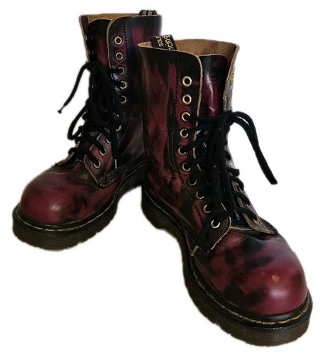 Martens boots oxblood - boots,