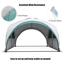Large Dome Event Shelter Waterproof UV Gazebo Party Tent Outdoor Garden Camping