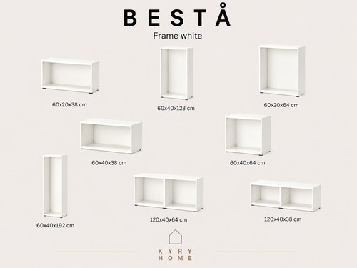 Ikea bestå frame storage - bestÅ,