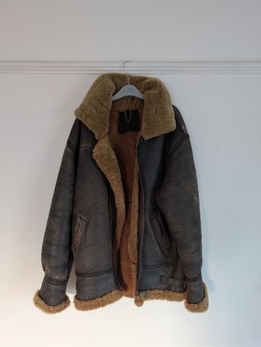 Sheepskin flying jacket men s - flying,