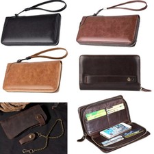 1PC Men's Leather Credit ID