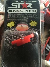 Quad Atv sprayer  Broadcast Nozzle 15ft wide Bout -Ideal