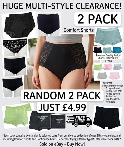 Period pants s knickers - m,