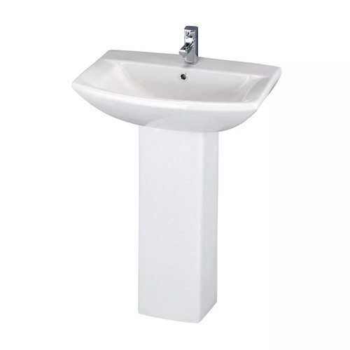 Stramshall modern white square - stramshall,