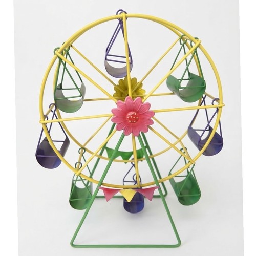 Colorful metal ferris wheel - colorful,