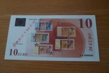 10 EURO PROMOTIONAL SPECIMEN