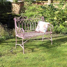 Pink Vintage Metal Garden