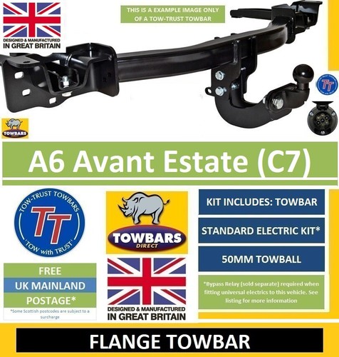 Flange towbar for audi - flange,