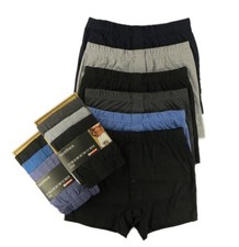 6 Pairs Men's Plain Boxer
