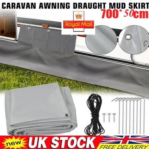 Caravan awning mud draught - awning, mud/draught