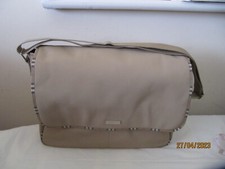 Burberry Fragrance Bag Biege Large Adjustable Strap Used