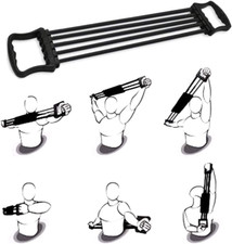 Chest Expander 5 Tube Exercise