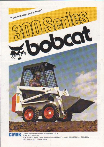 Bobcat 300 series skid steer - "300, series"