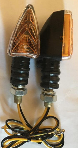 Black short lamp - black,