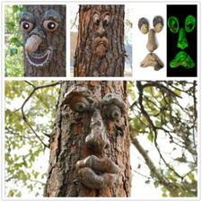 Old Man Face Outdoor Decor