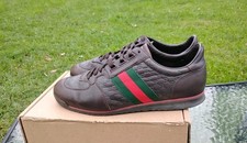 Gucci 8G/8.5US Mens Guccissima 233334 Italian Luxury Sneakers $850 EUC COA