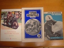 VINTAGE MOTORCYCLE BOOKS JOB