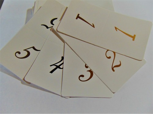 Table numbers party - 1,