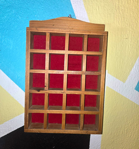 Wooden wall mount thimble - wooden,