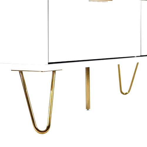 Gold hairpin legs - hairpin, of