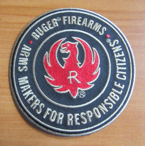 Ruger firearms embroidered - ruger,
