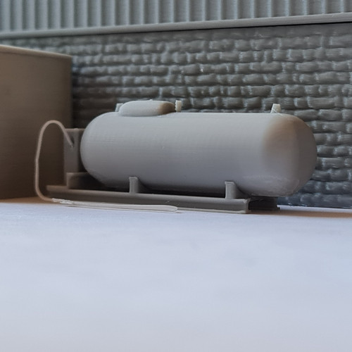 Model railway scenery - model,