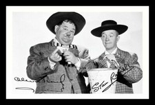 Laurel & Hardy Autographed