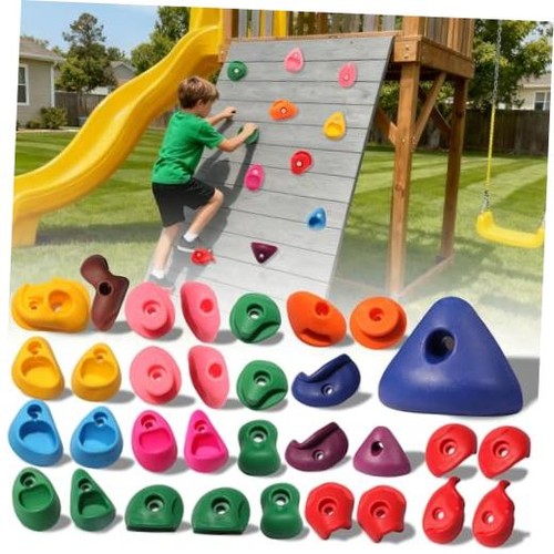 Pcs rock climbing holds - rock,