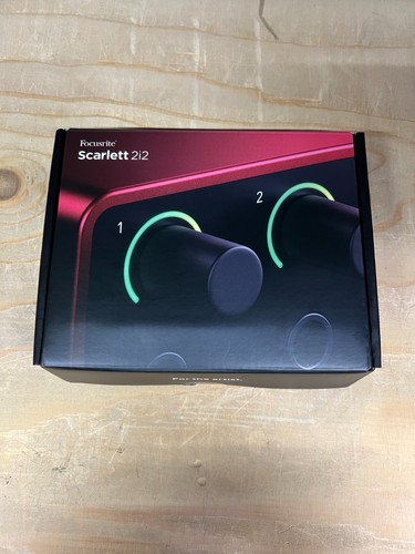 Focusrite scarlett solo - focusrite, 2i2