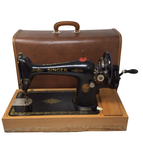 Vintage singer hand crank - vintage,