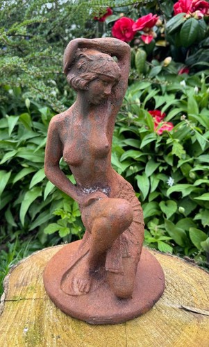 Cast iron art deco - iron, nude