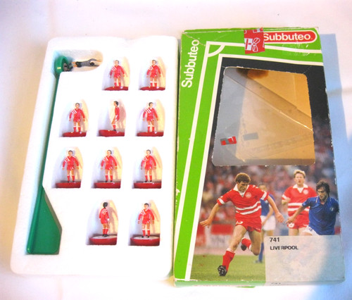 Boxex subbuteo team - team,, liverpool
