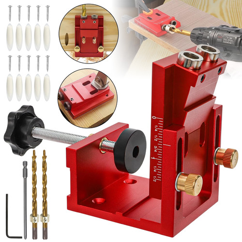 Adjustable dowel jig - adjustable,