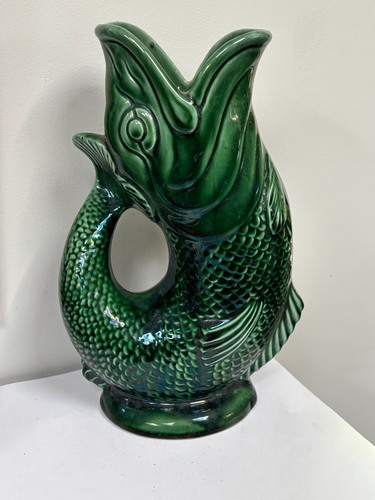 Dartmouth pottery fish gurgle - pottery,