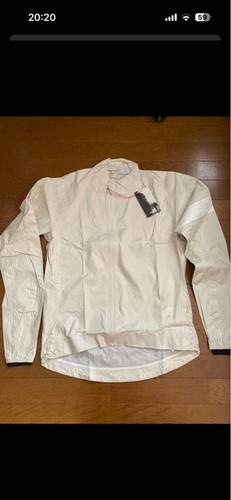 Rapha rain jacket off-white