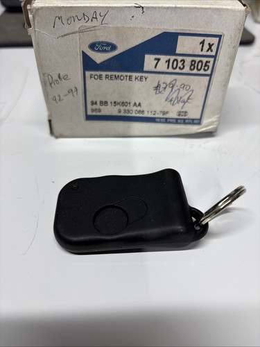 Genuine ford remote key fob - key,