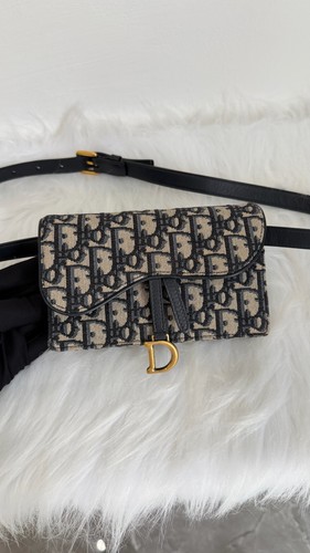Dior oblique saddle - belt, bag