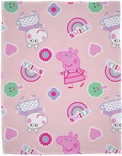 Peppa Pig Icon Fleece Blanket