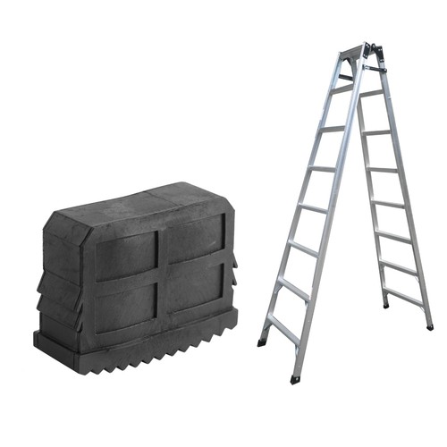 2pcs rubber non slip ladder - 2pcs,