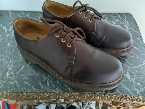 Martens 1461 brown leather - brown,