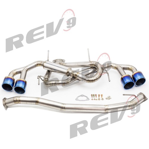 Rev9 titanium exhaust - rev9,