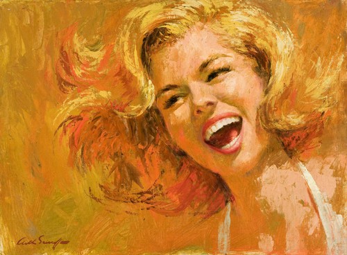 Arthur sarnoff laughing girl - -,