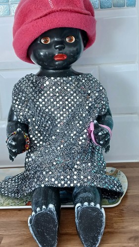 Vintage doll moveable joints - doll,