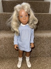 Sasha Doll Blonde Hair Gingham