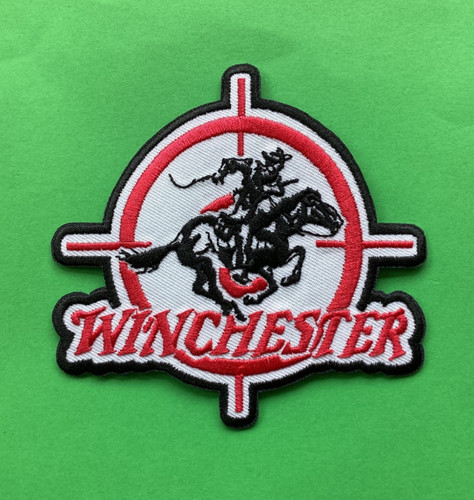 Winchester embroidered patch - winchester,