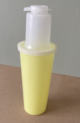 Vintage tupperware yellow - vintage,