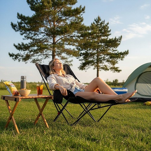 Folding camping chairs - folding,