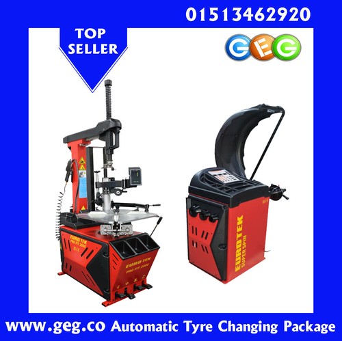 Automatic tyre changer and