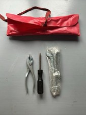 CLASSIC CAR TOOLKIT IN TOOL ROLL, KBS SPANNERS, JAPAN, MAZDA ETC